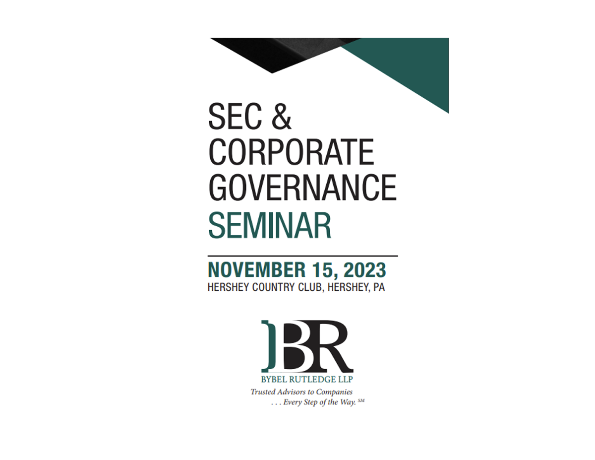 2023 SEC & Corporate Governance Seminar